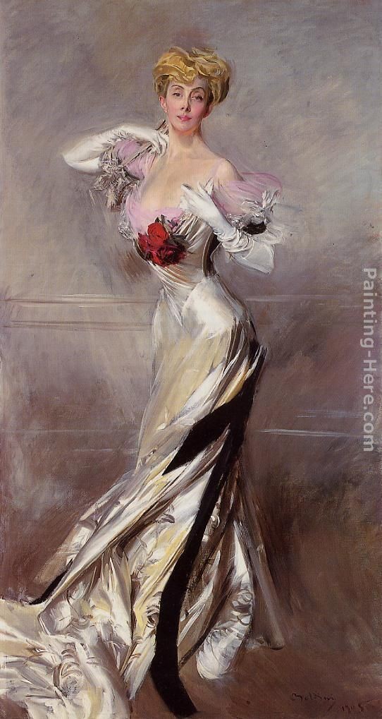 Giovanni Boldini Portrait of the Countess Zichy
